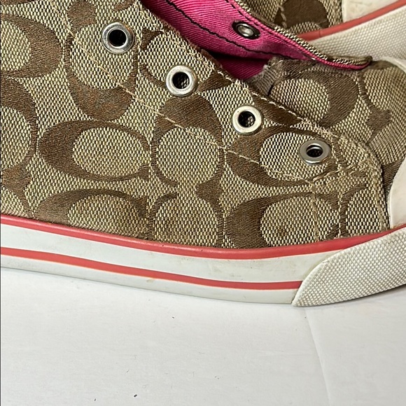 COACH Monogram high/low top sneakers - Picture 8 of 10